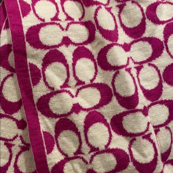 ✨NWOT Coach Scarf!✨ - Picture 3 of 6